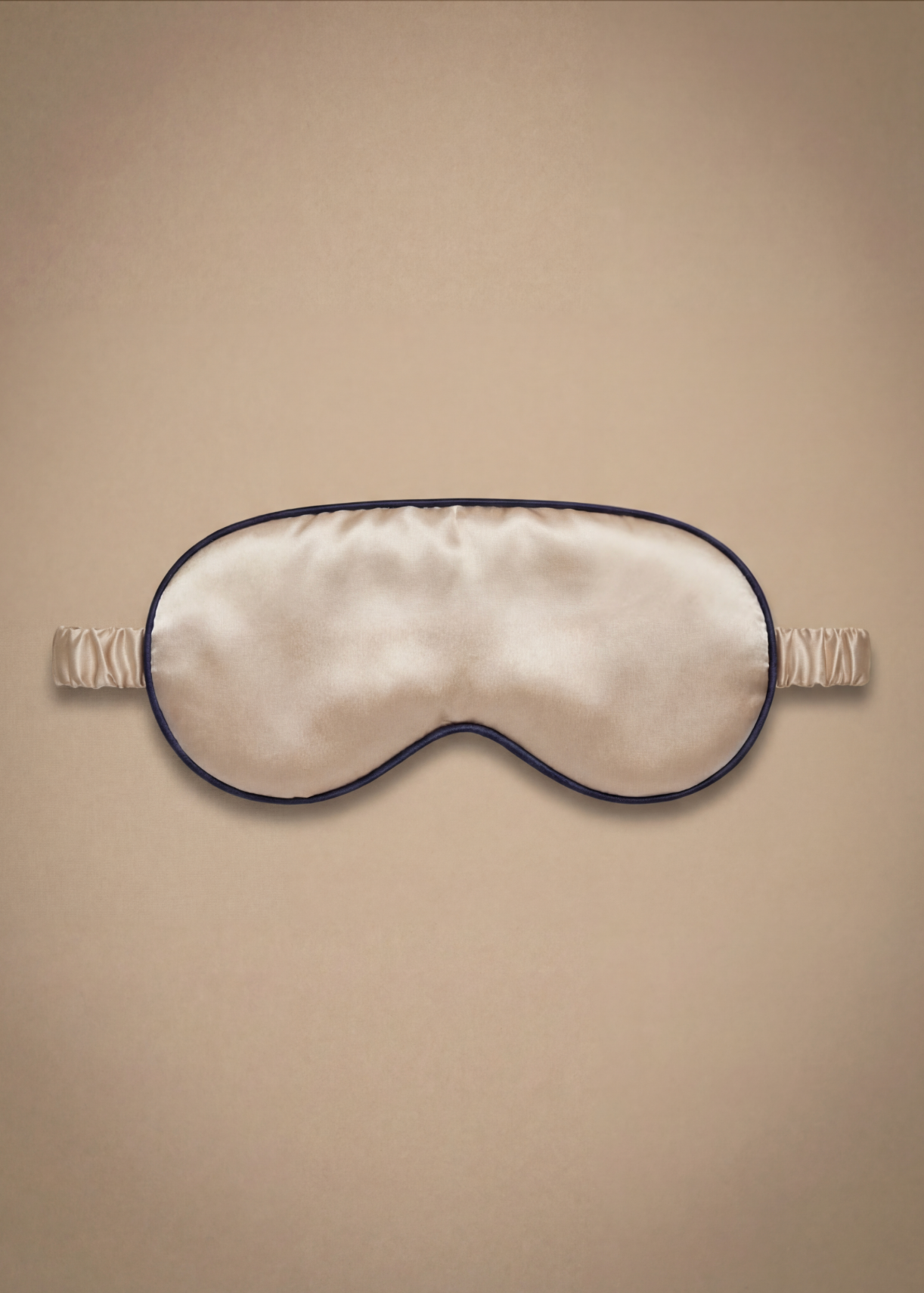 Seidenaugenmaske Champagner