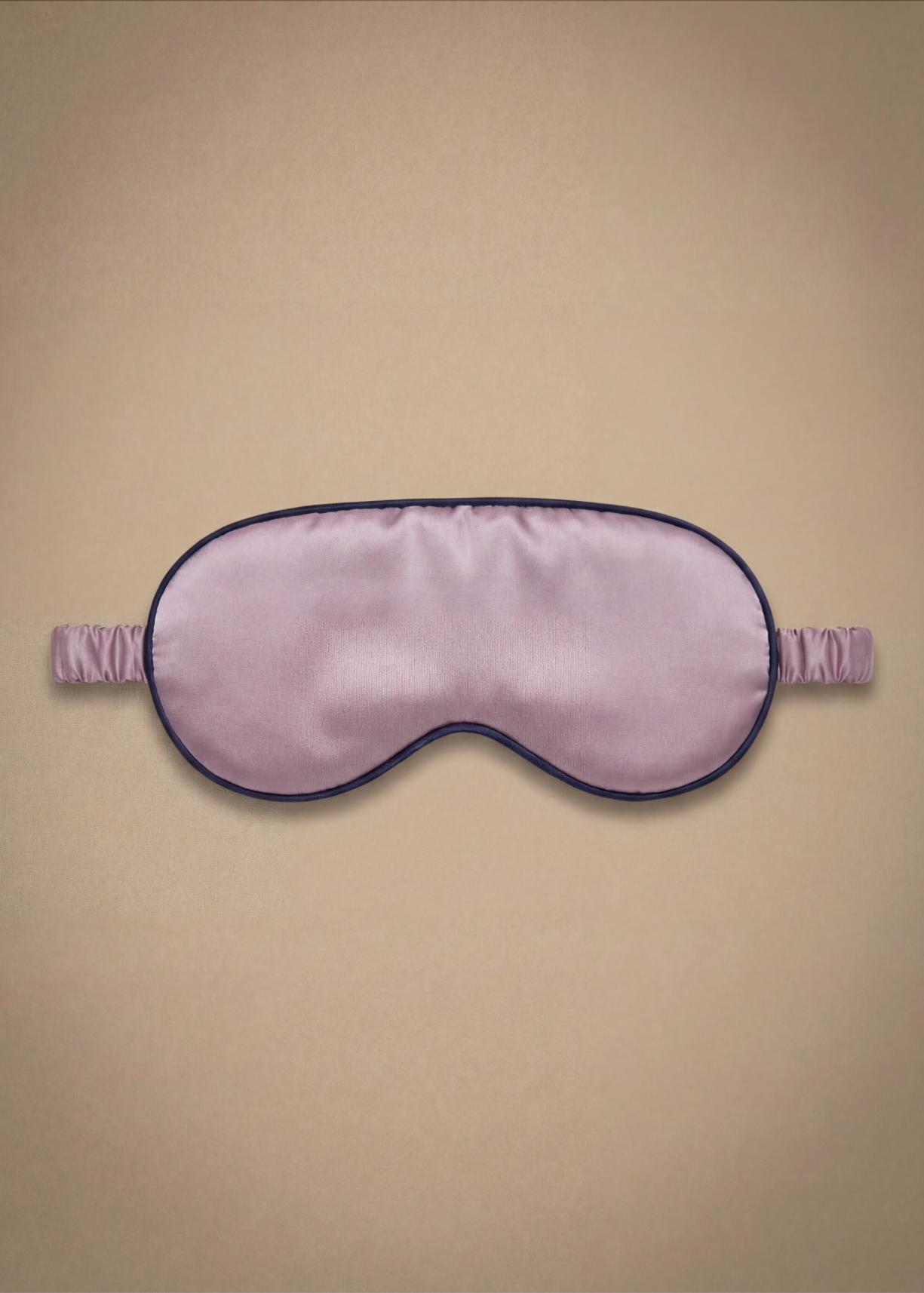 SILK EYE MASK AND COVER MULBERRY LILAC