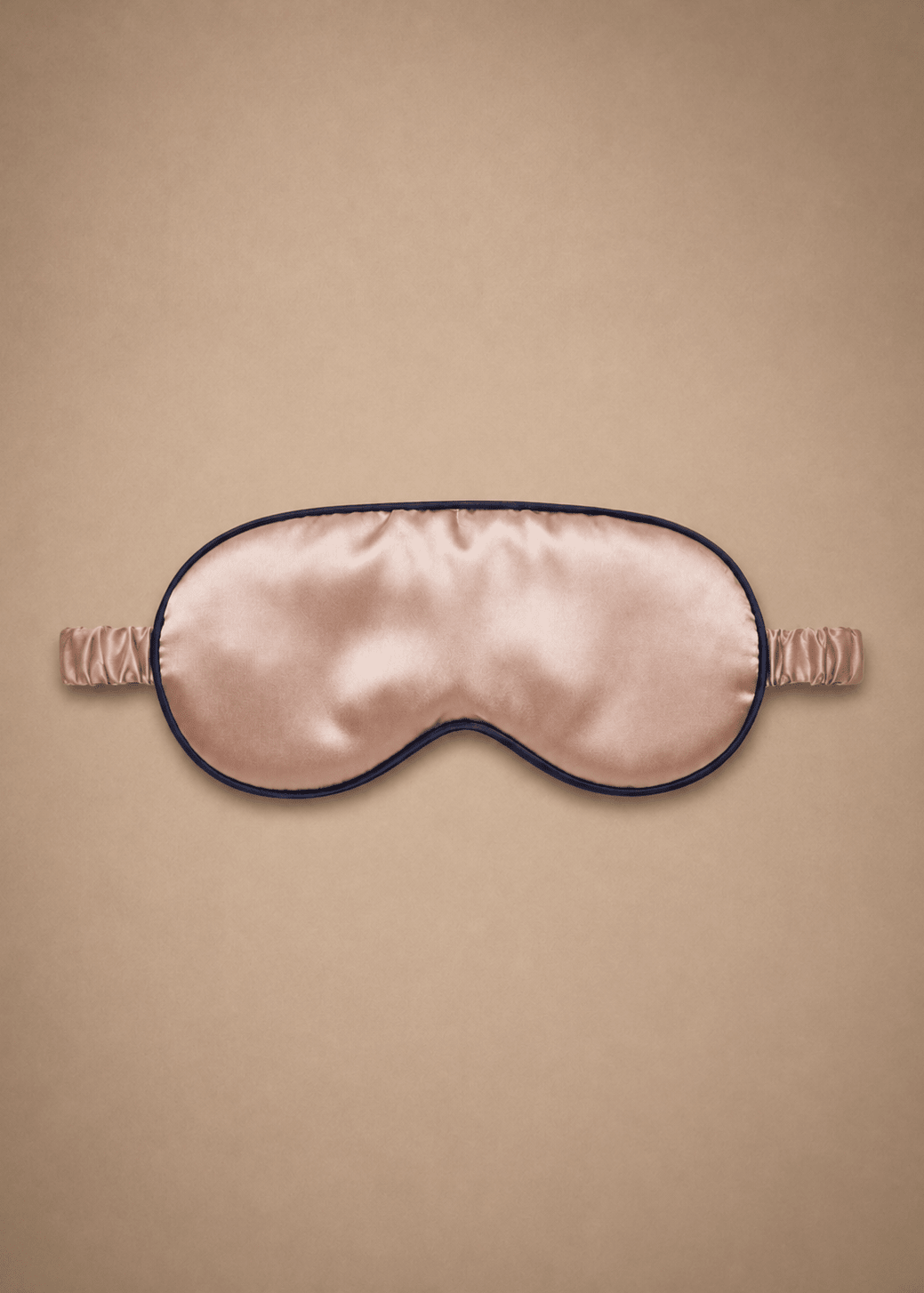 Rose Gold mulberry silk sleep mask by MIAVERIANA
