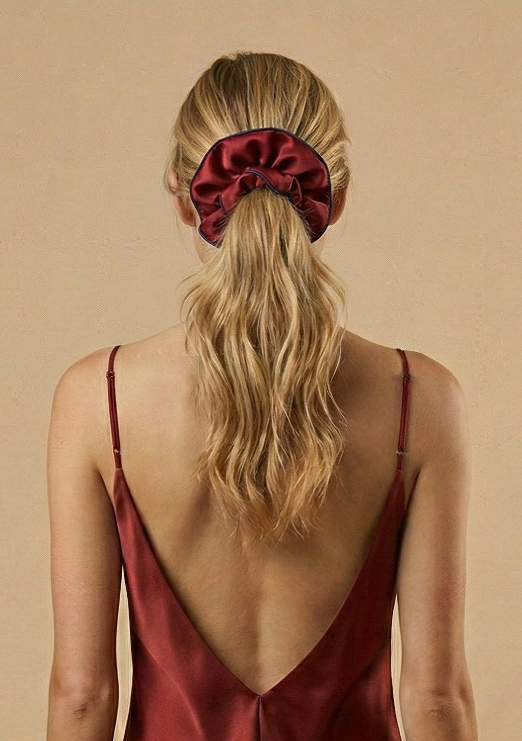 SCRUNCHIE-SET ROT RUBIN