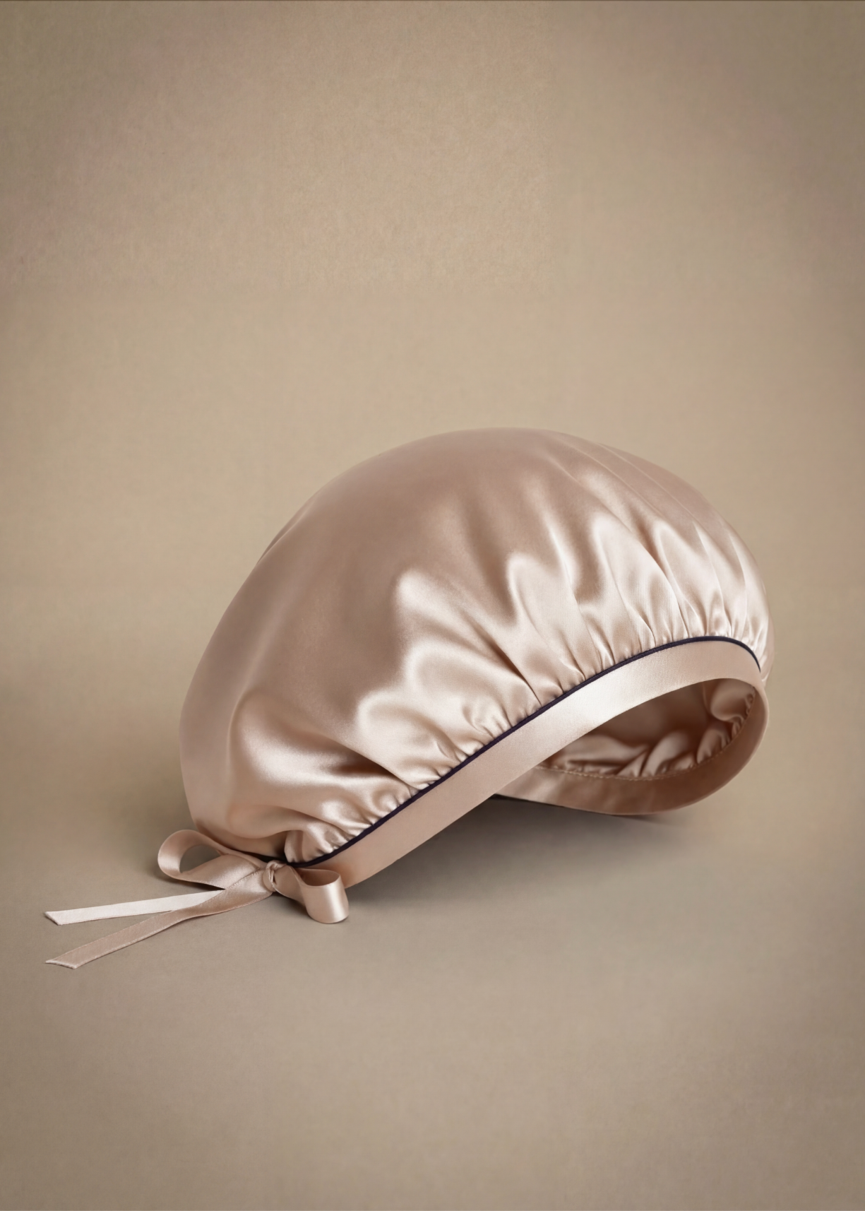 Seidenhaarhaube Champagner