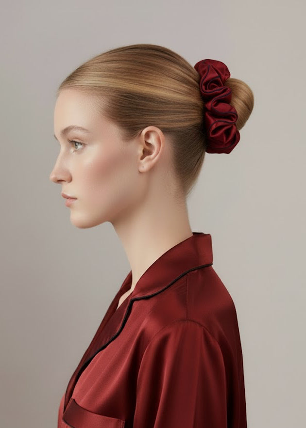 GROSSER SEIDENSCHAUM ROT RUBIN